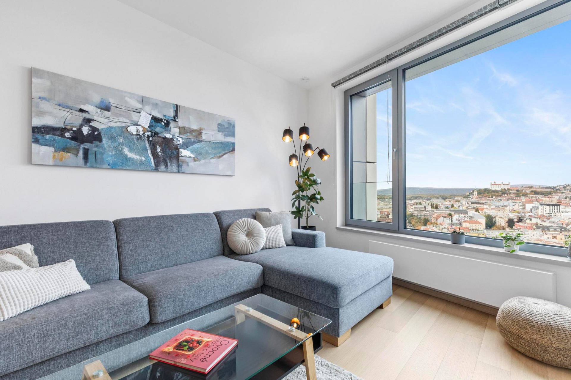 Interiér prémiového apartmánu v Bratislave
