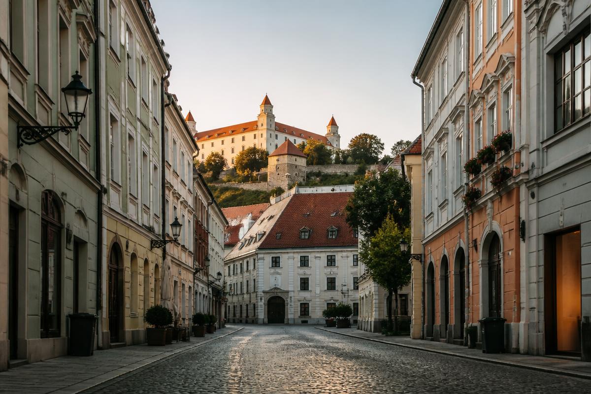 Staré Mesto Bratislava — historické centrum